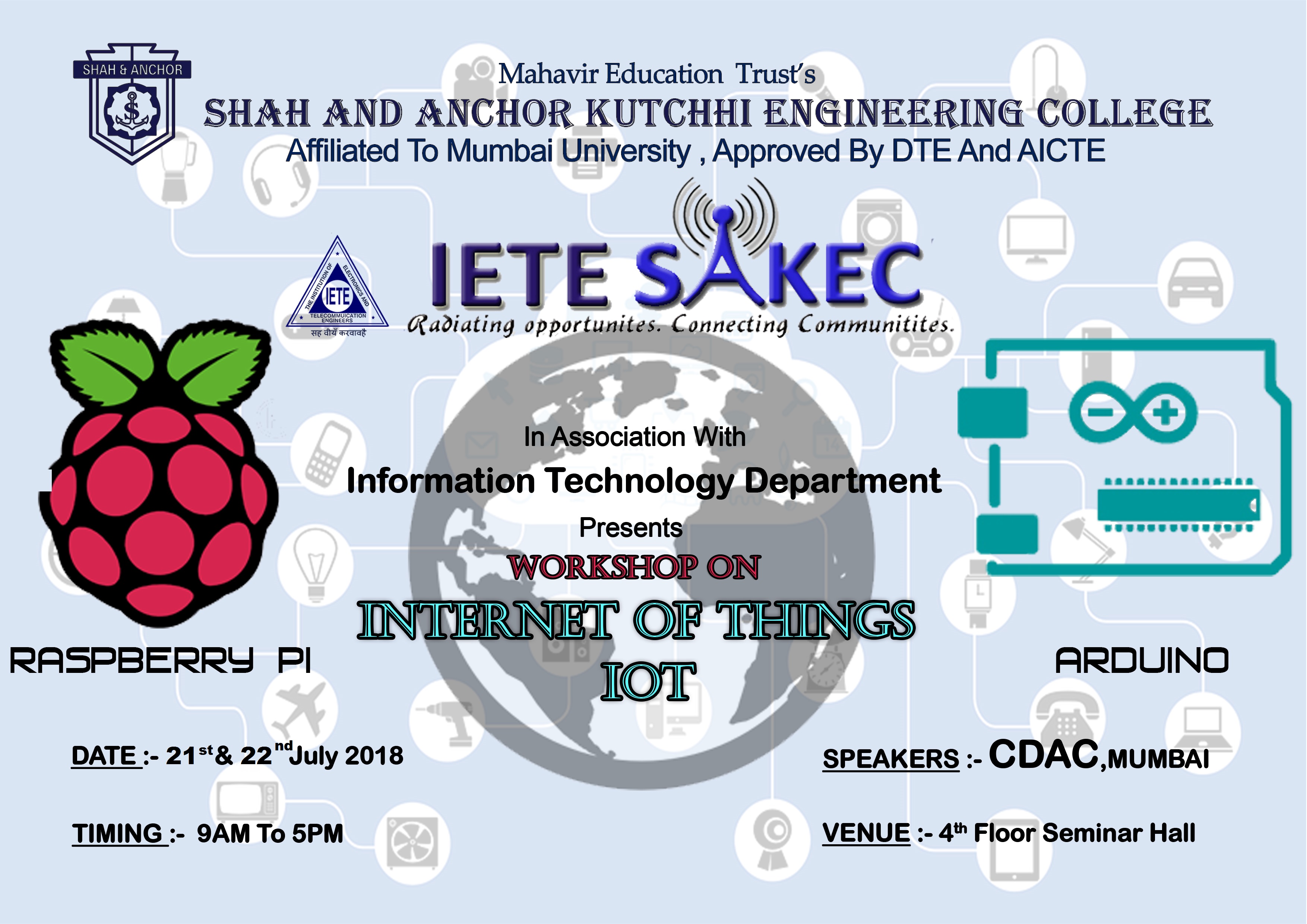 Iot Banner Sakec Shah Anchor Kutchhi Engineering College